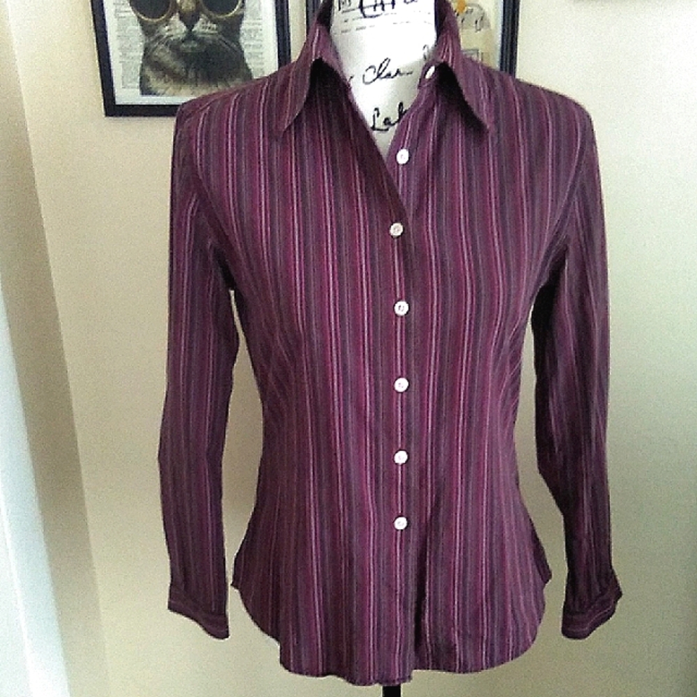 WOMEN'S "XMIelle" LONG SLEEVE SHIRT (sz 6)